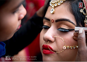 Bridal Makeup photoshoot in Bangalore